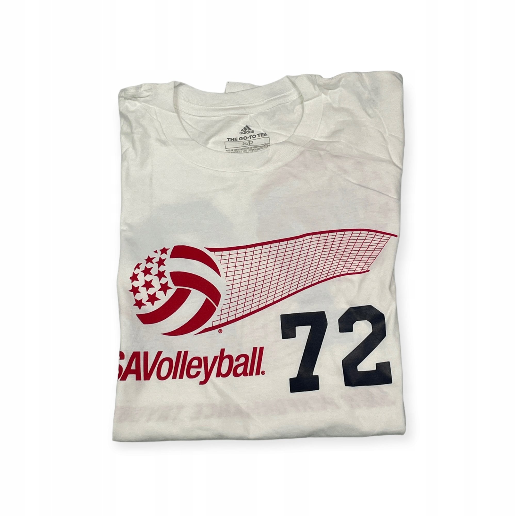 Koszulka męska biała ADIDAS VOLLEYBALL S 72 Rozmiar S