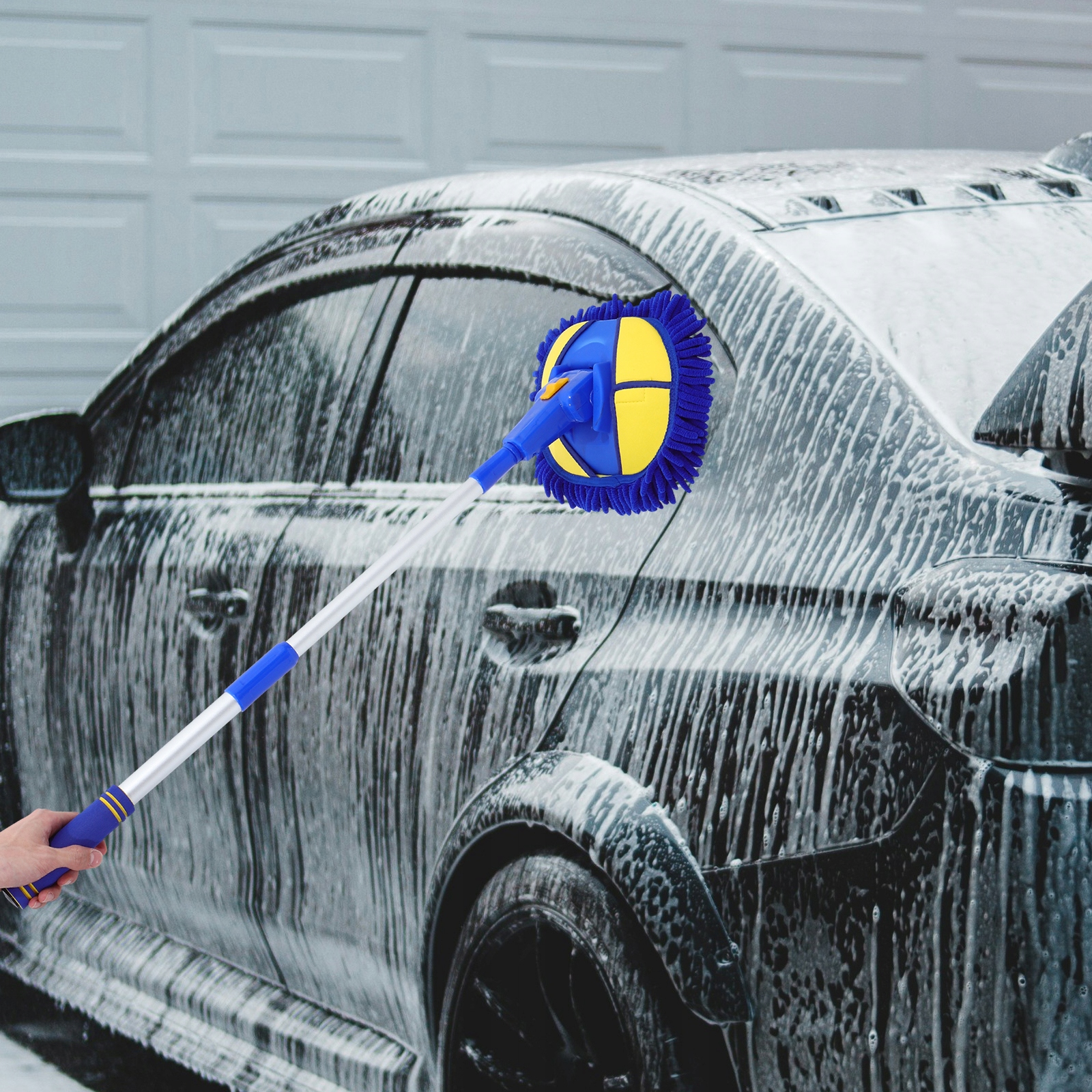 MOP SAMOCHODOWY MULTI CZYSZCZĄCY MOP SAMOCHODOWY DŁUGI UCHWYT Producent Inny