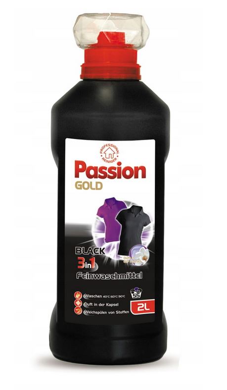 

Żel do prania Passion Gold czarny 2l