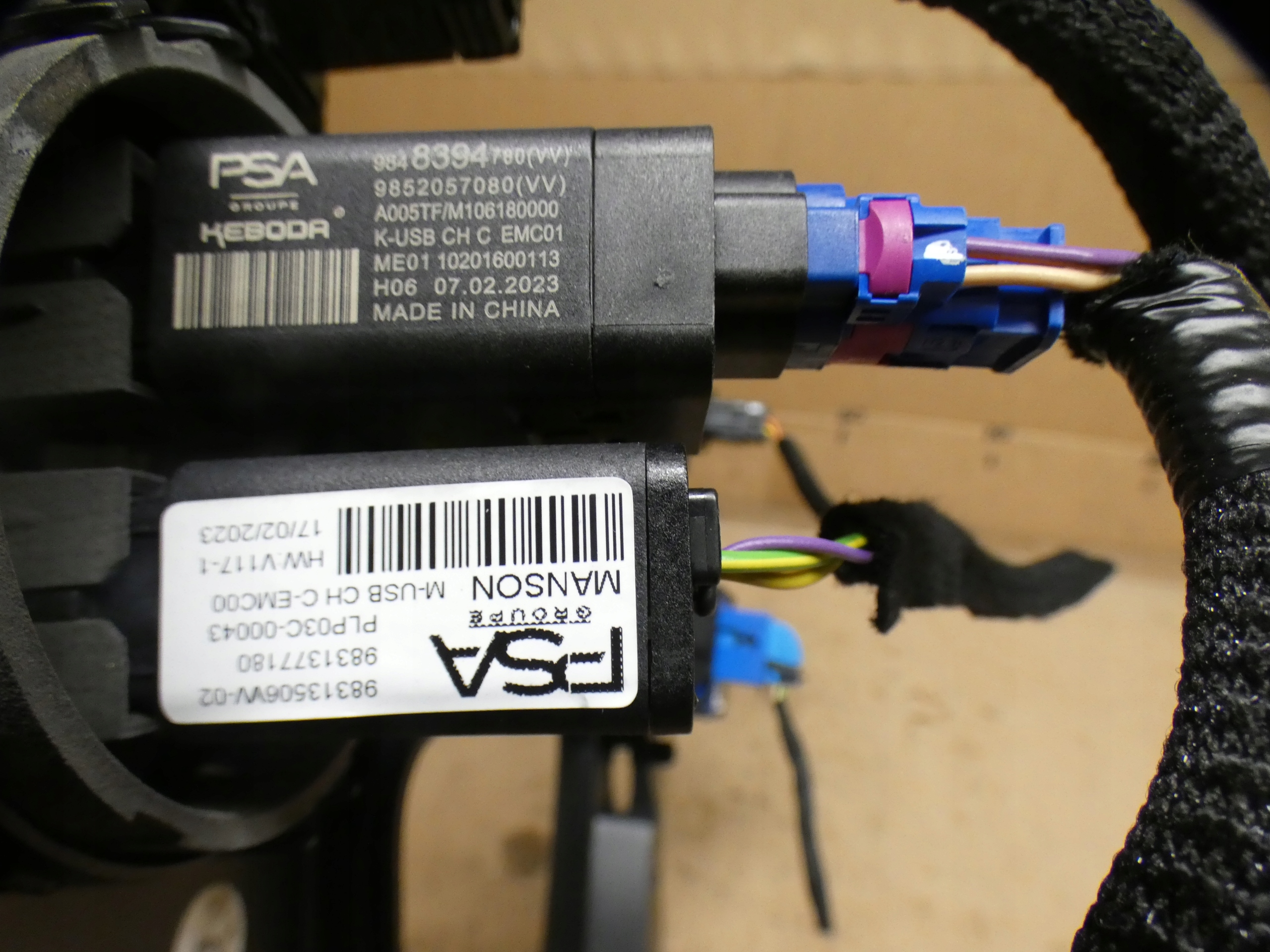 9825343177 kulysa převodů PEUGEOT E-RIFTER