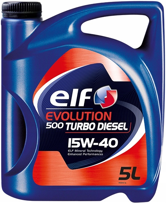 

Olej Elf Evolution 500 Turbo Diesel 15W40 5L