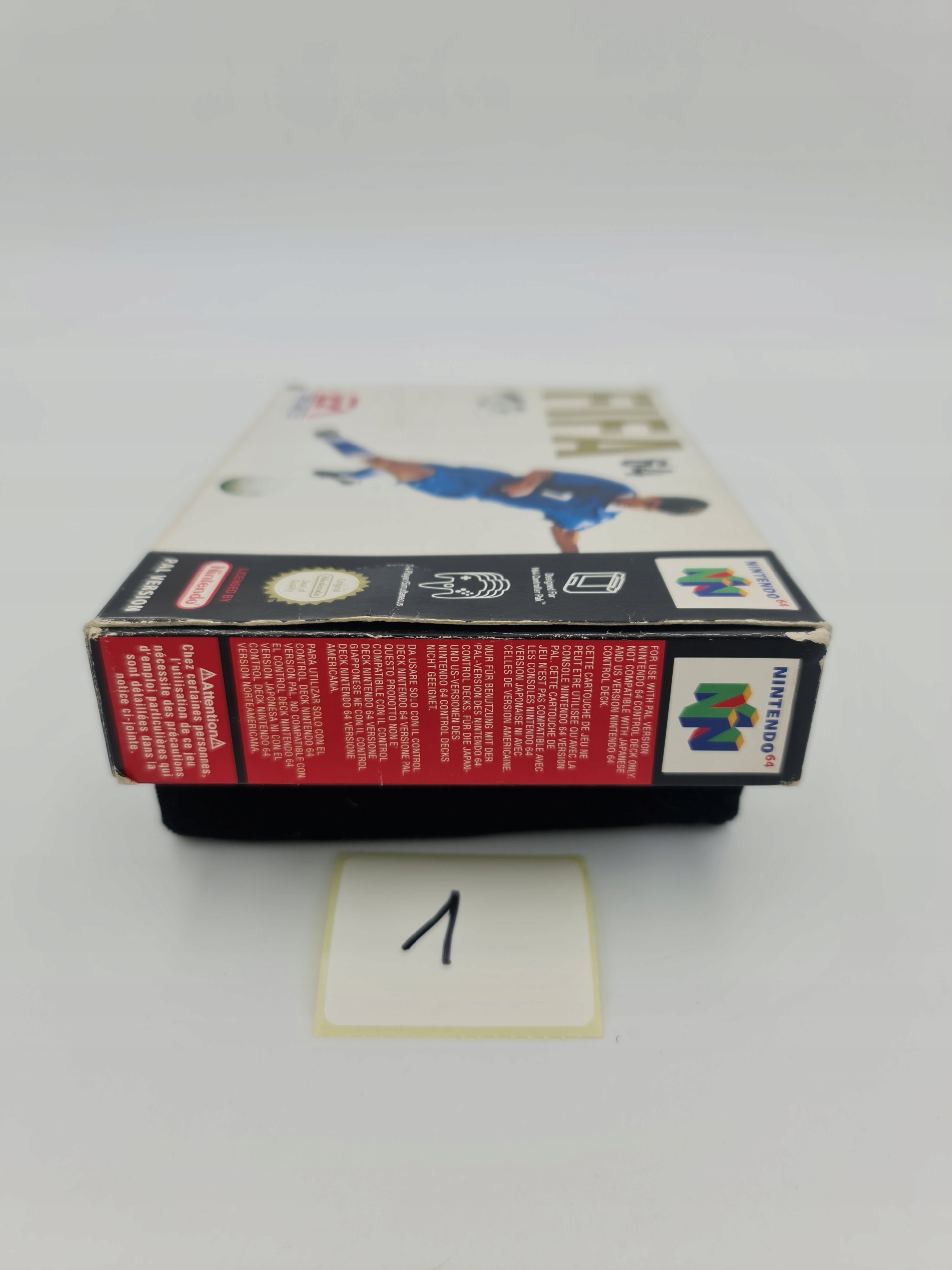 NINTENDO 64 FIFA 64 KARTON BOX Tytuł Fifa 64