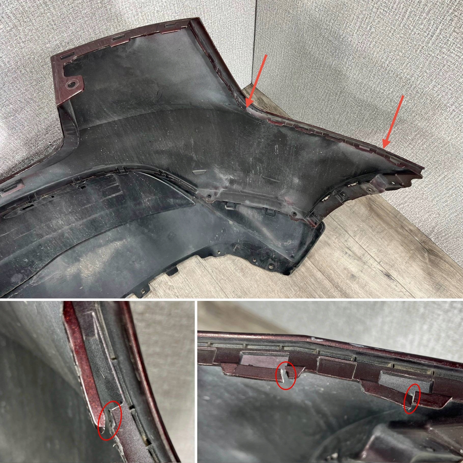 TESLA MODEL Y 2020-2025 bumper rear part 1487995-00-B