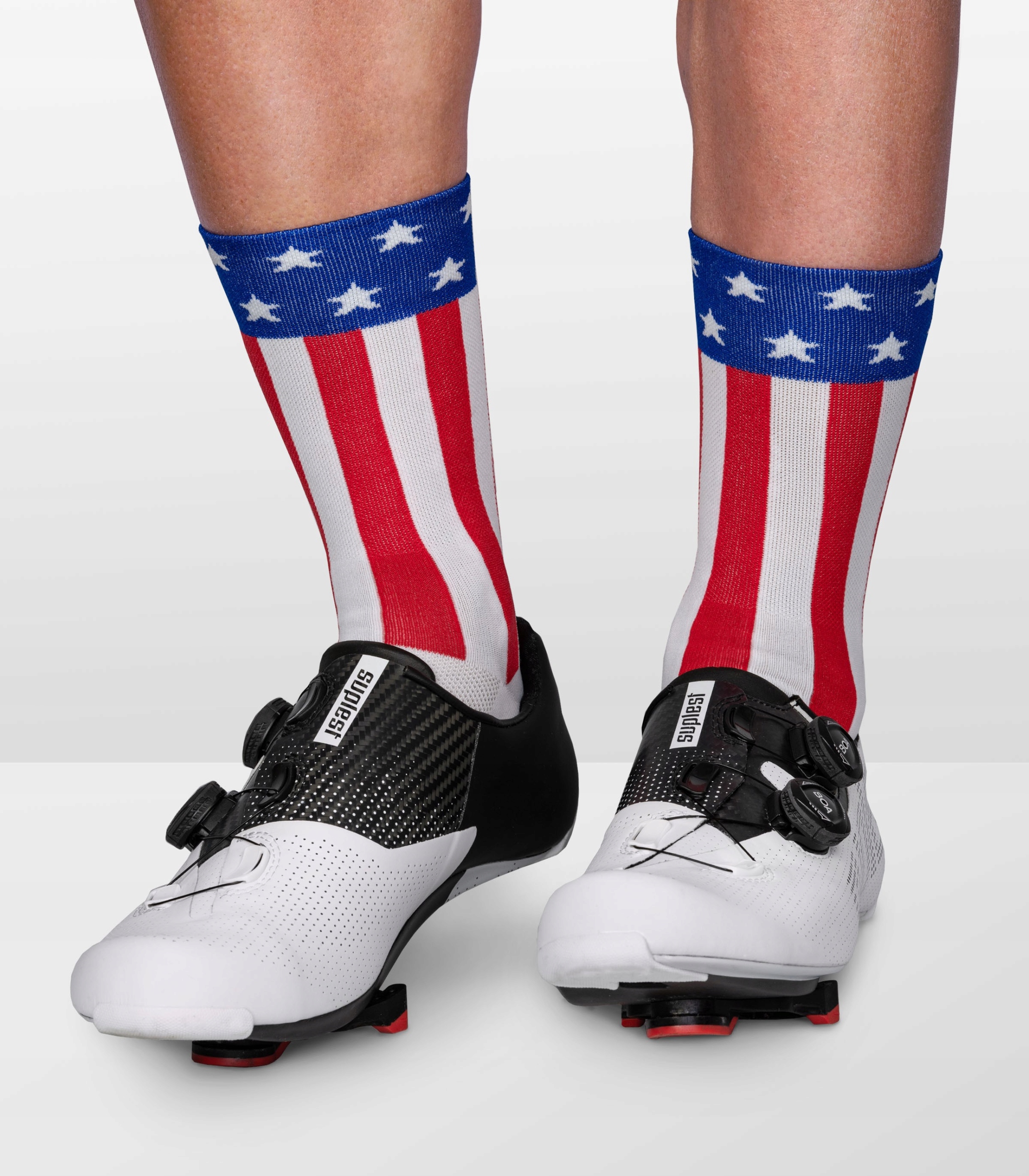 Skarpety Kolarskie LUXA Flaga USA 39-41 Marka LUXA