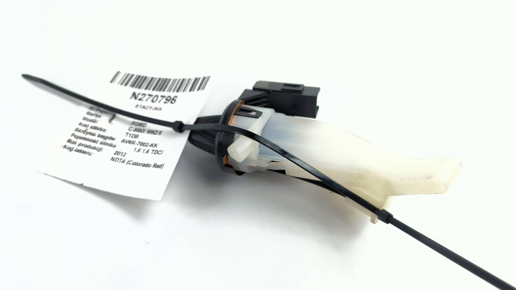 ignition key 6E5T-15607-CA FORD C-MAX MK2 II