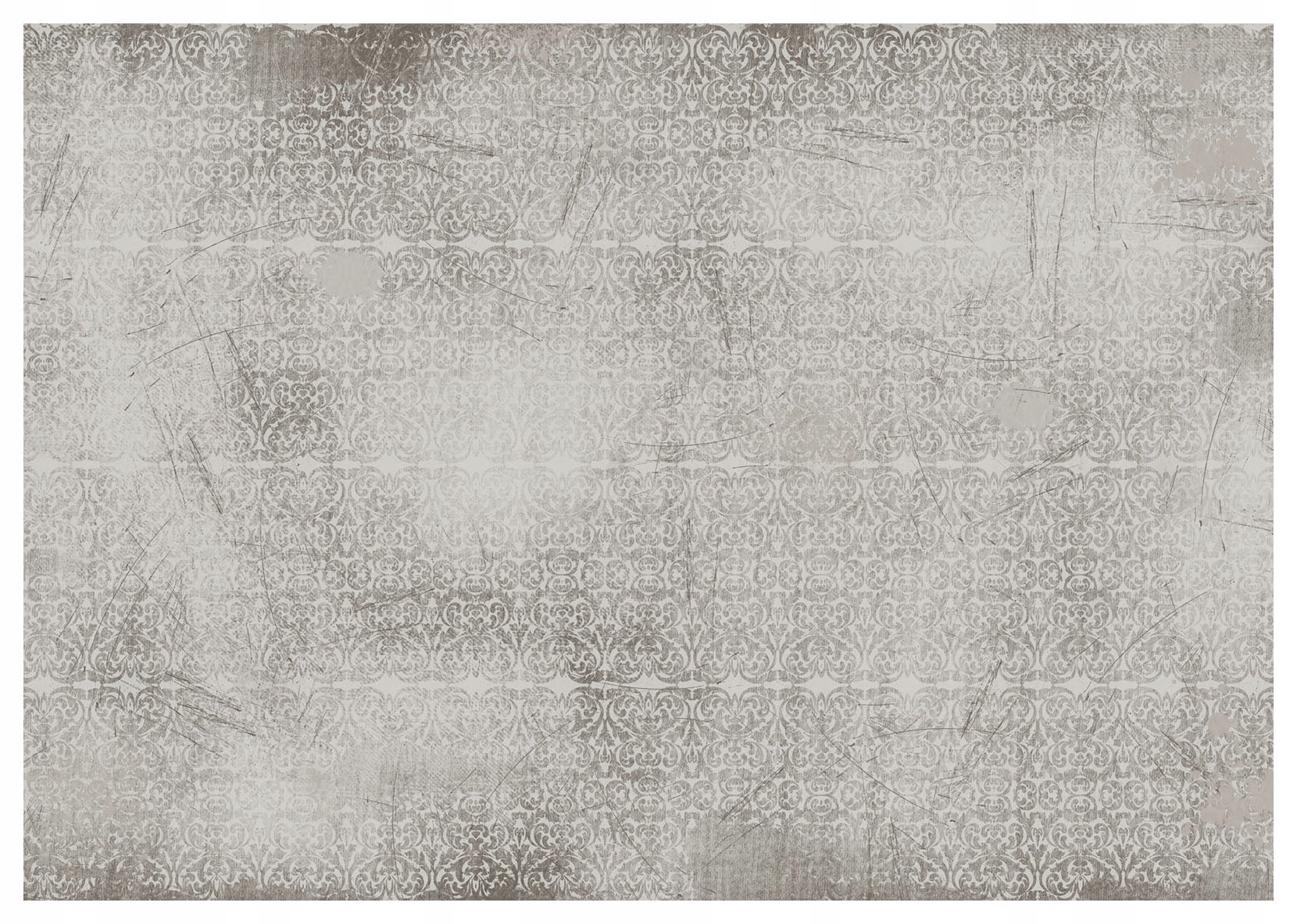 Tapeta Damask šedobéžový ornament vinylová 368x254 Vintage textura lepidlo