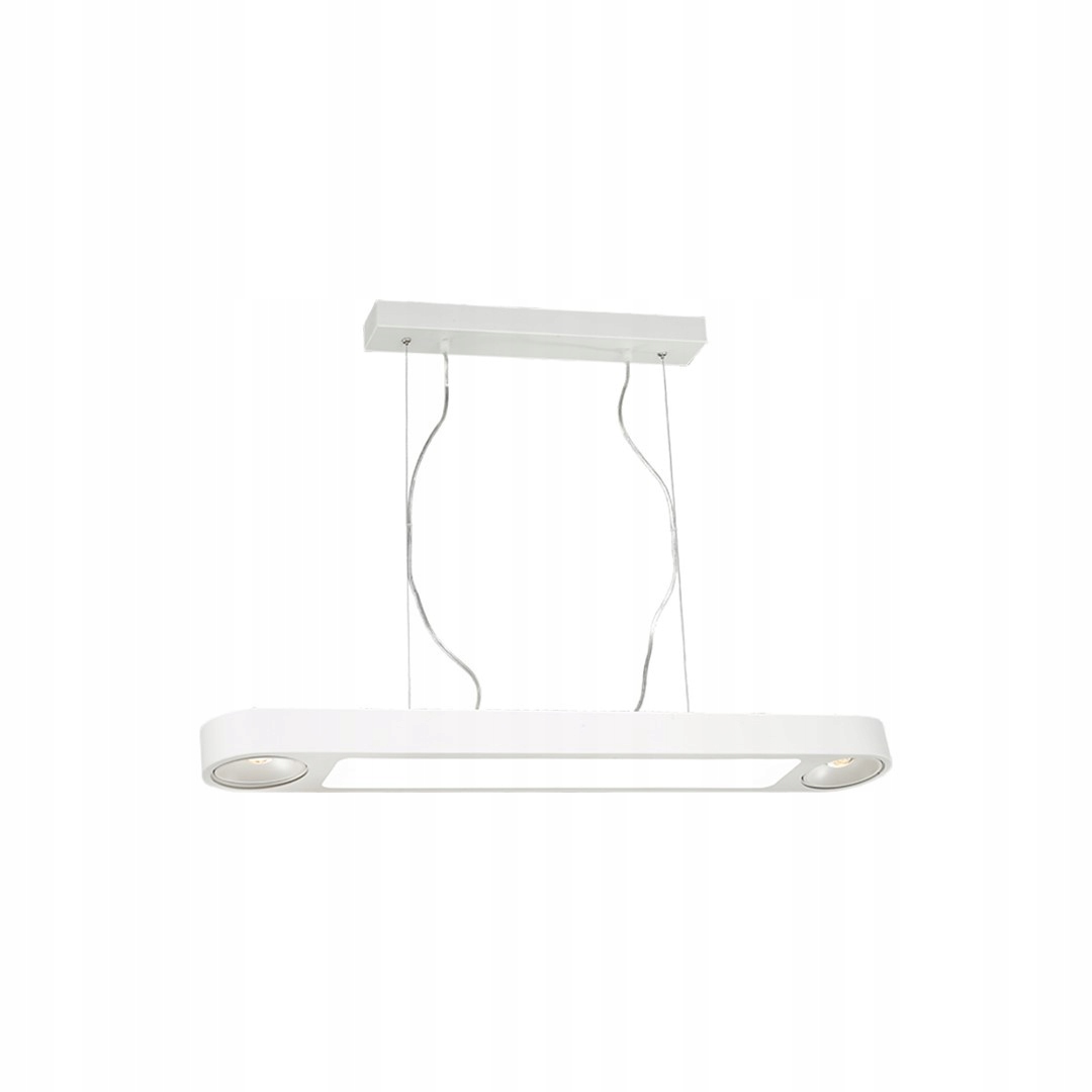 Led závesná lampa 40W biela podlhovastá 86 cm Luce ML221 Eko-light