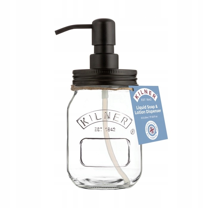 Dávkovač Kilner na tekuté mýdlo 500 ml