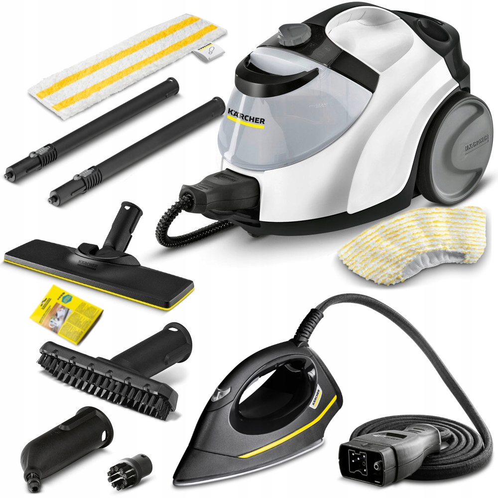 Parownica Karcher Sc 5 EasyFix Iron 2250 W żelazko parowe EasyFinish