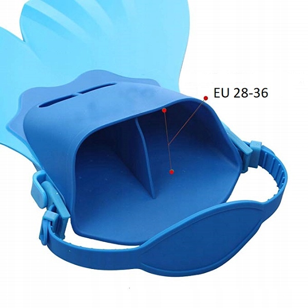 Monopłetwa Monofin Syrenka Mermaid EAN (GTIN) 8592833008176