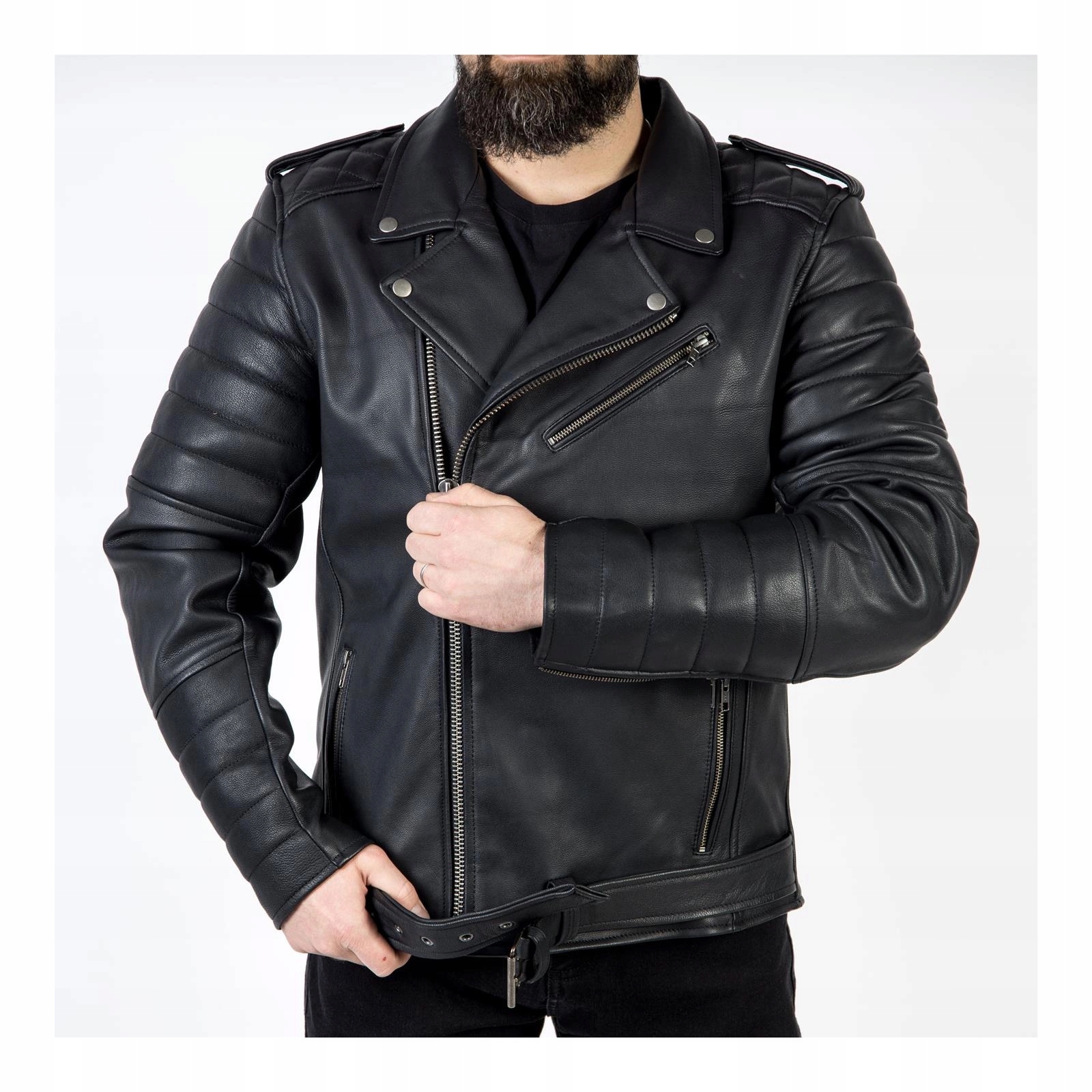 Kurtka OZONE RAMONES MODERN MATT BLACK GRATISY Rozmiar XL