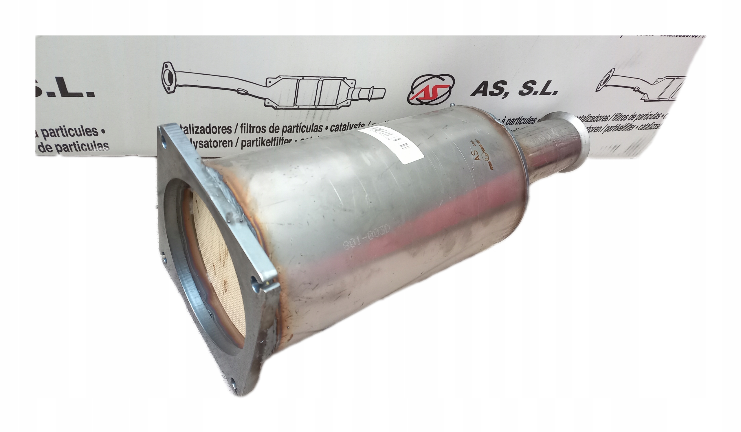 FILTR CZĄSTEK STAŁYCH DPF CITROEN C5 2.2 HDI 2002-