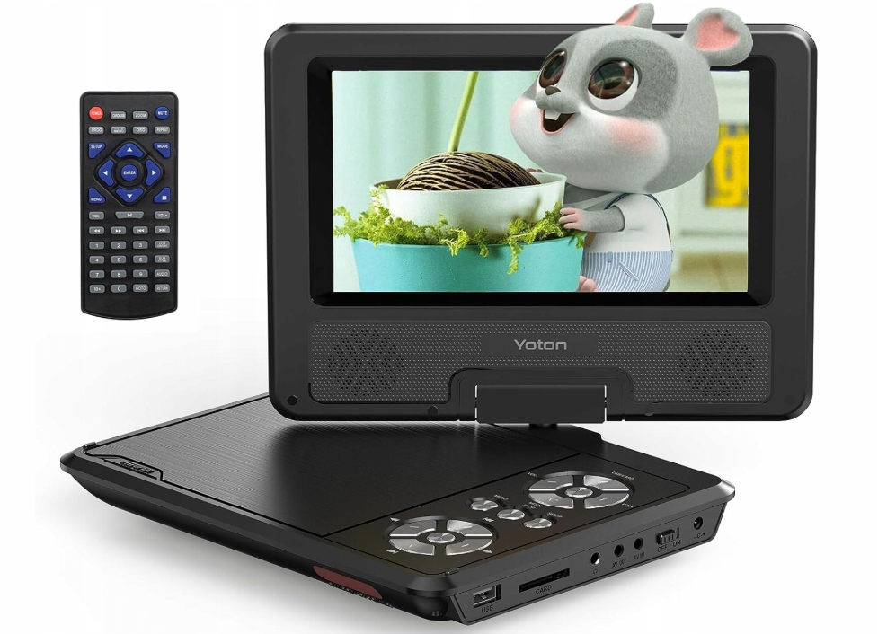 Yoton Přenosný DVD přehrávač s otočným displejem 7,5"