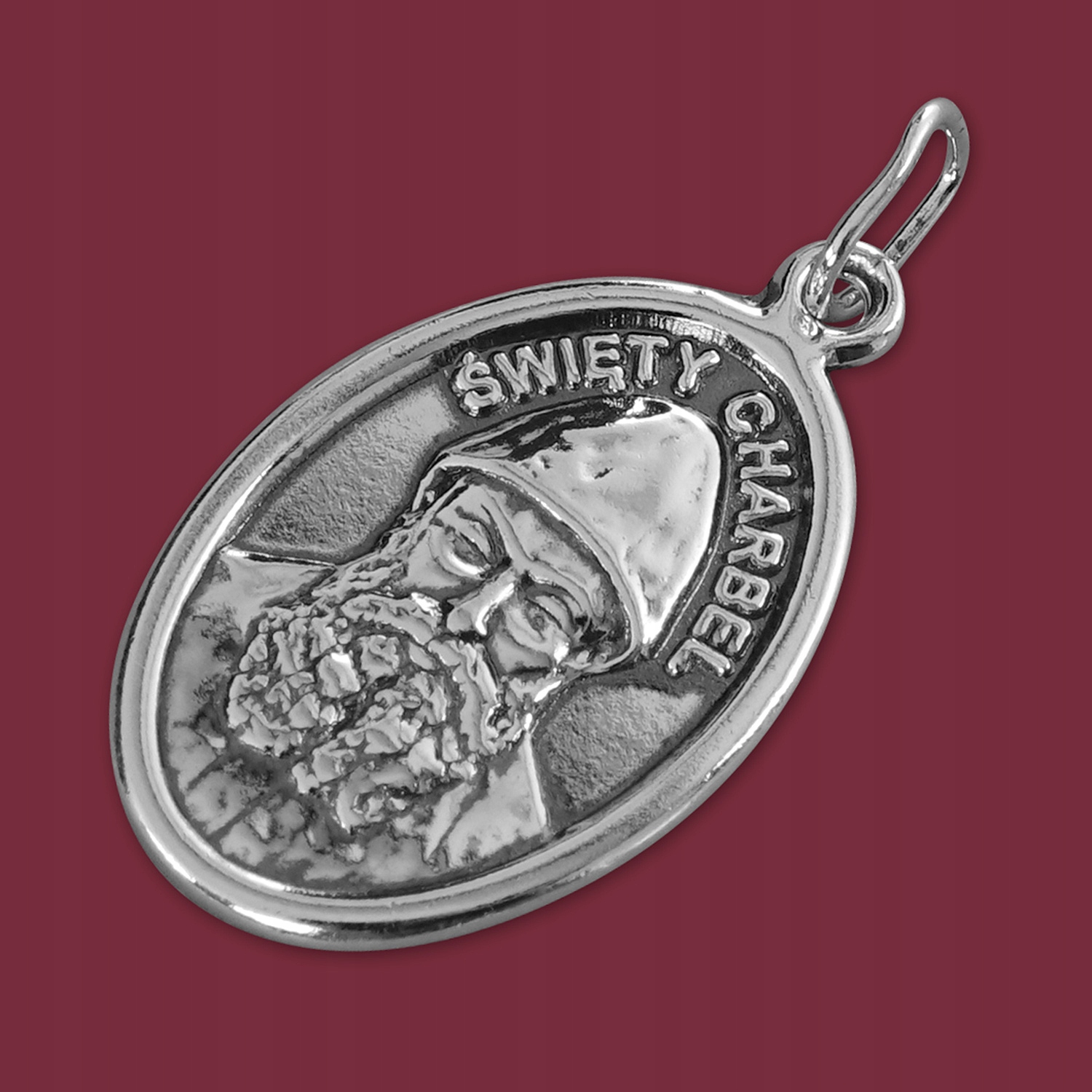 Medalik ŚW. Charbel - srebro pr. 925 Kod producenta AwaM506