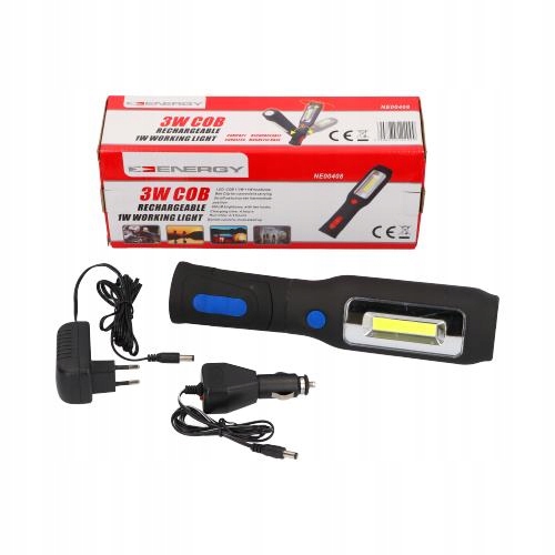 СВІТЛОДІОДНА ЛАМПА ДЛЯ МАЙСТЕРНІ 3W COB 12V 230V