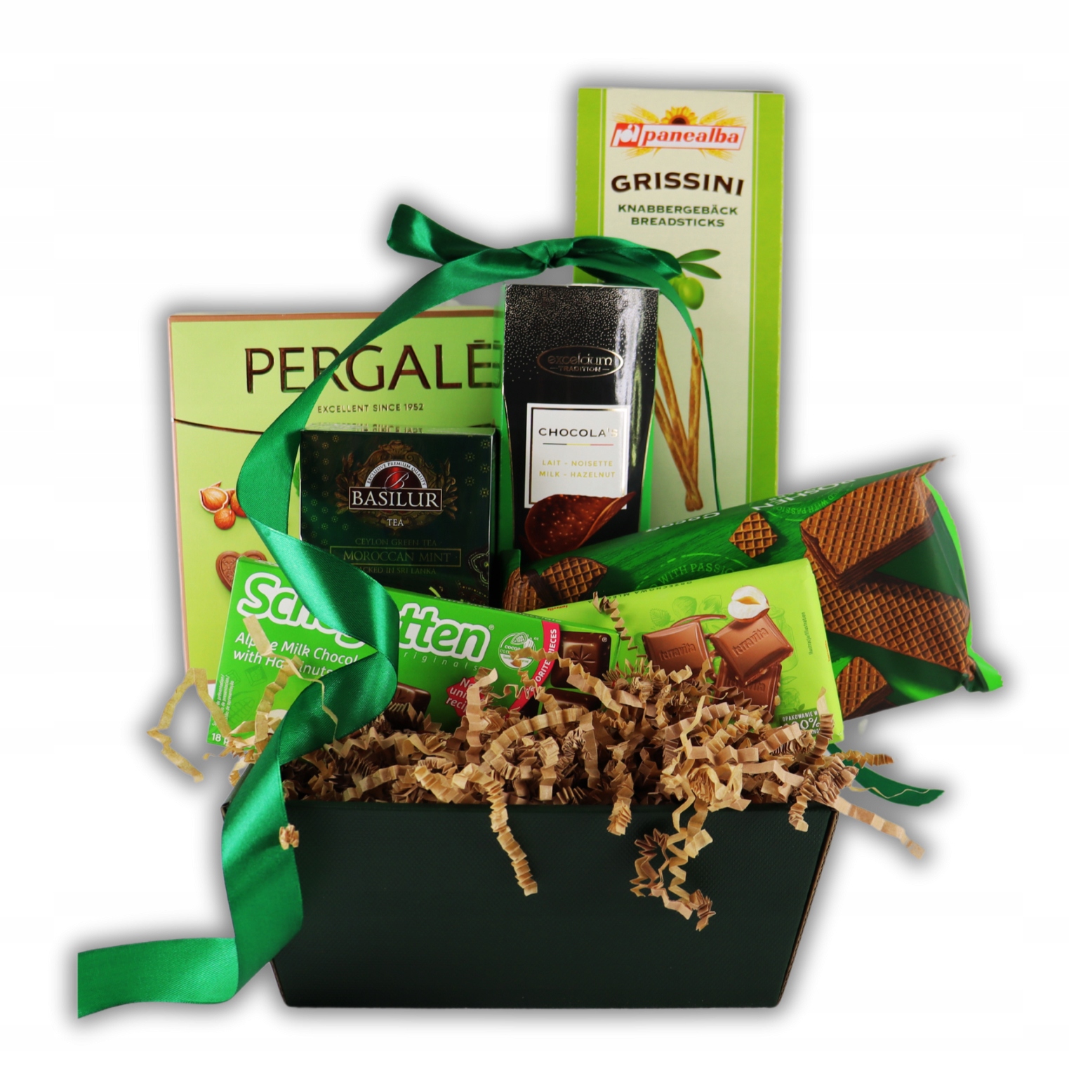 Levně Dárkový koš Zimní les Dárkové koše k svátku, pro rodinu, k výročí