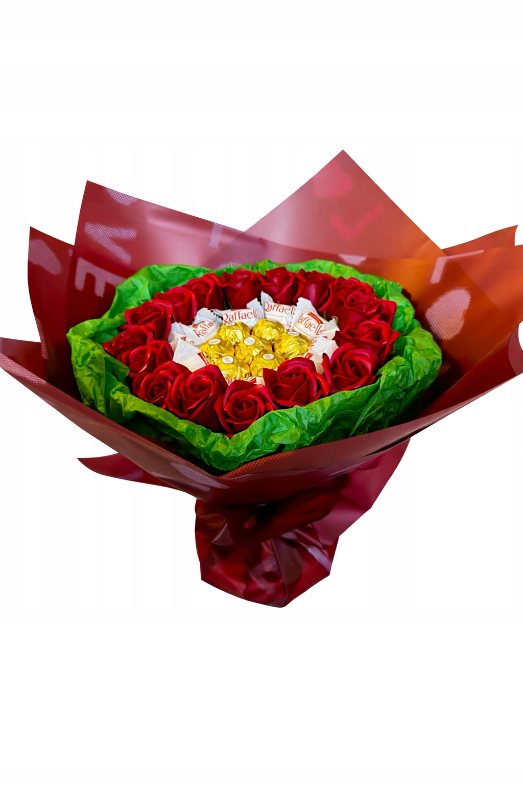 Sladká kytice sladkostí Box Dárkový koš Dárek Narozeniny Den Žen 18