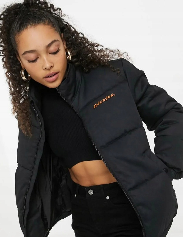 Dickies Péřová Bunda S Logem Xs
