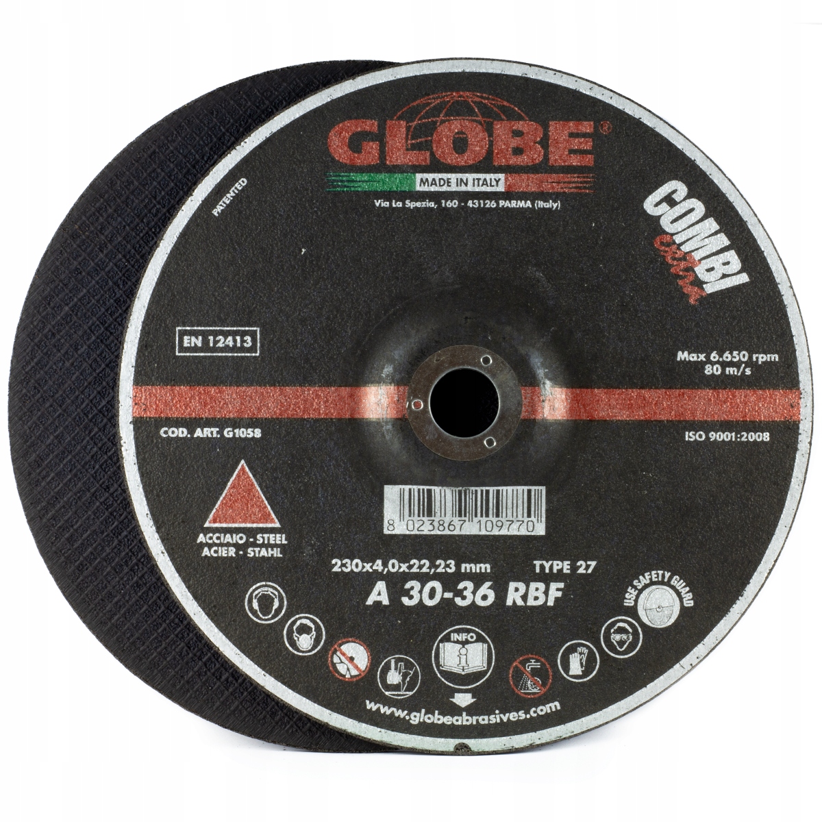 

Tarcza do cięcia i szlifowania Globe Combi 230x4