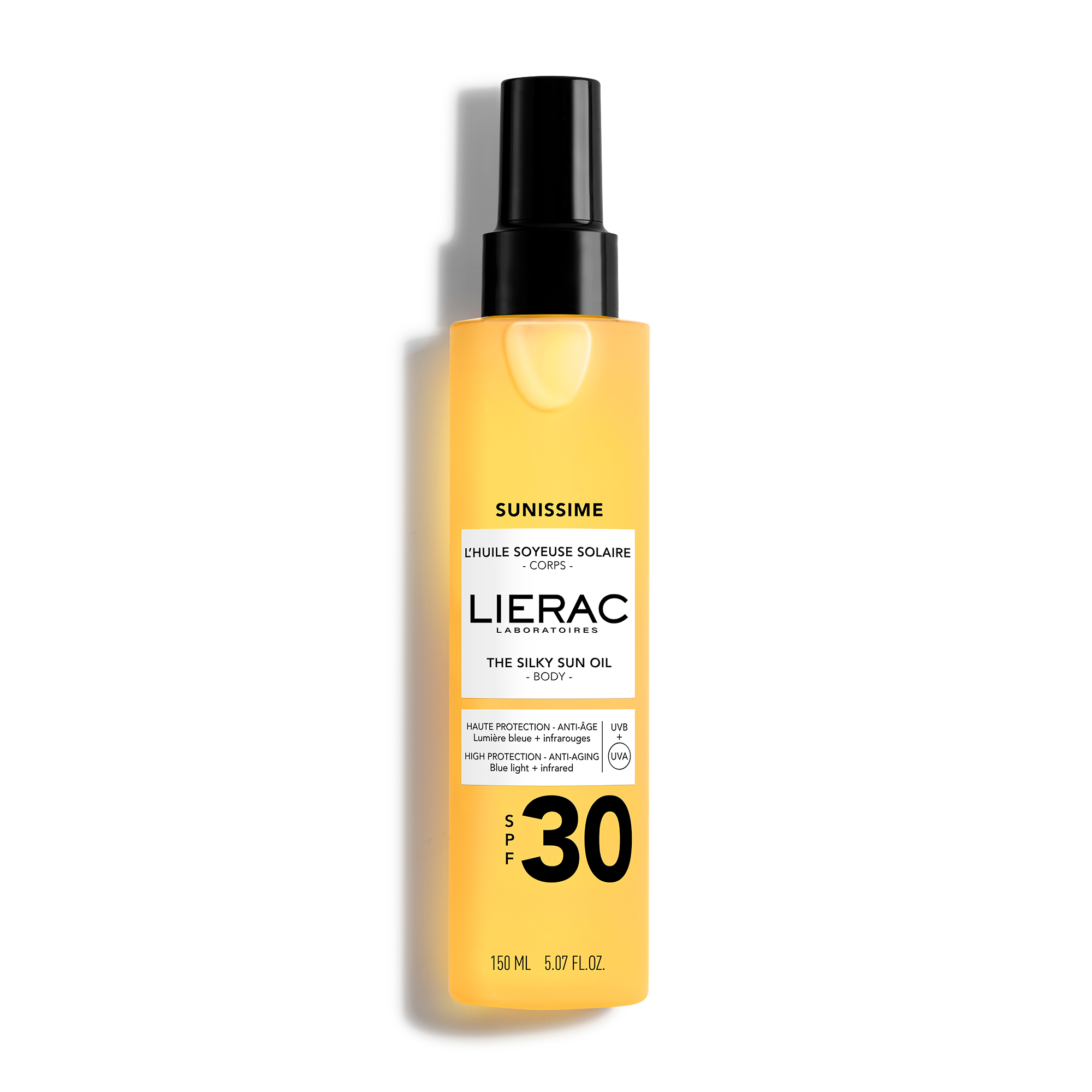 Lierac Sunissime olejek ochronny Anti-age do ciała SPF30 150 ML
