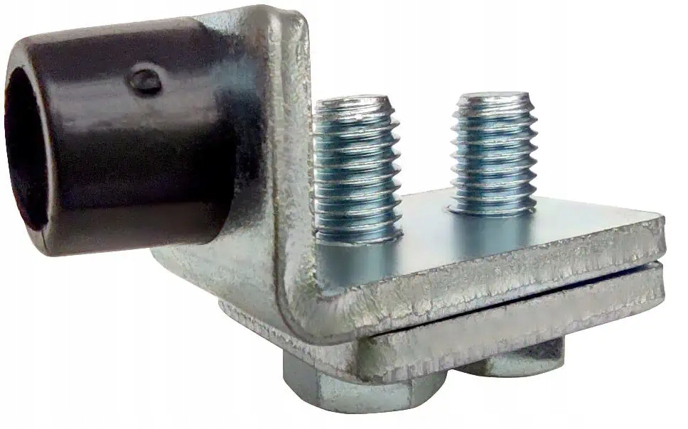 Odbojnik z gumą do szyny ocynkowanej 42x54 mm