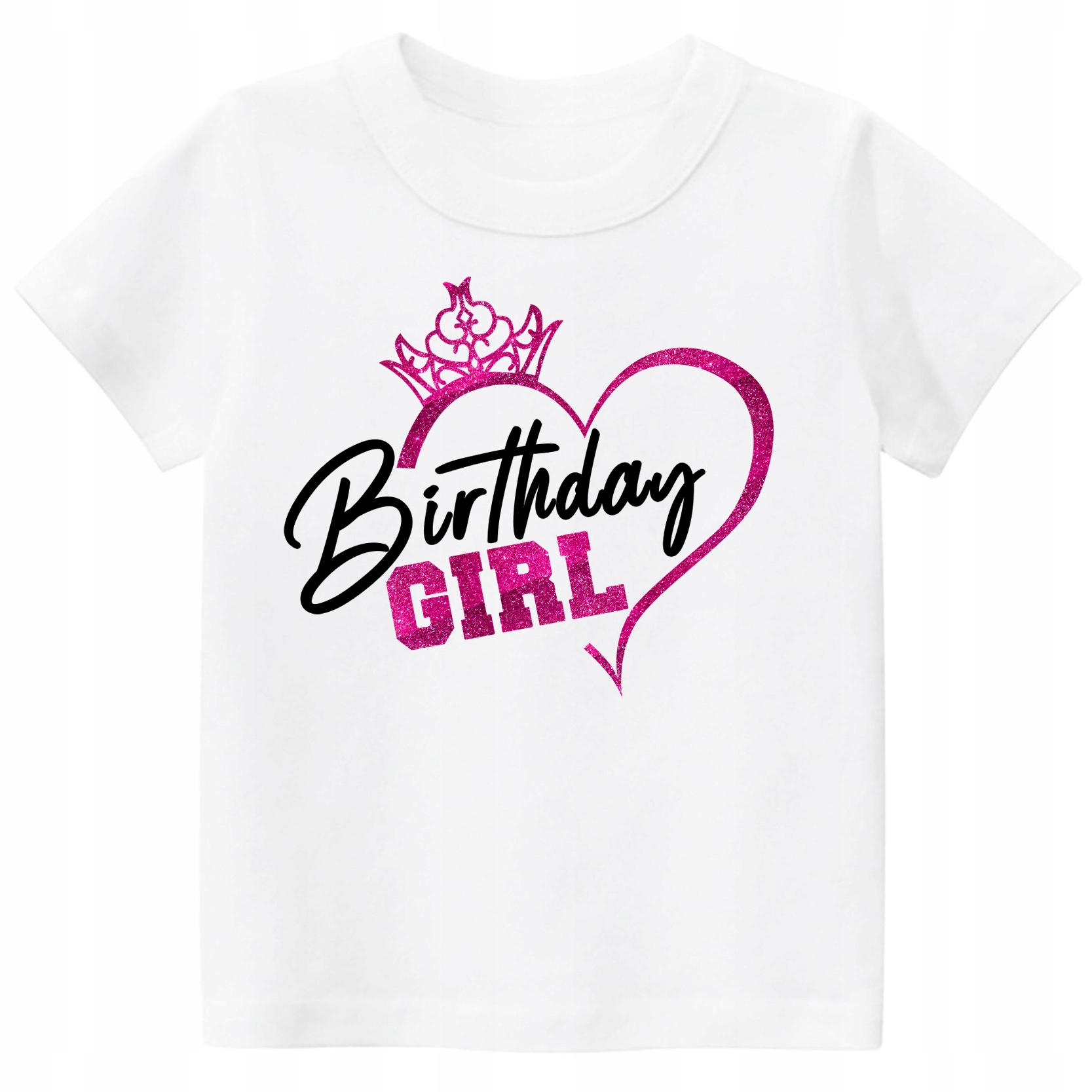 

Koszulka Urodziny Birthday Girl Brokat r. 128