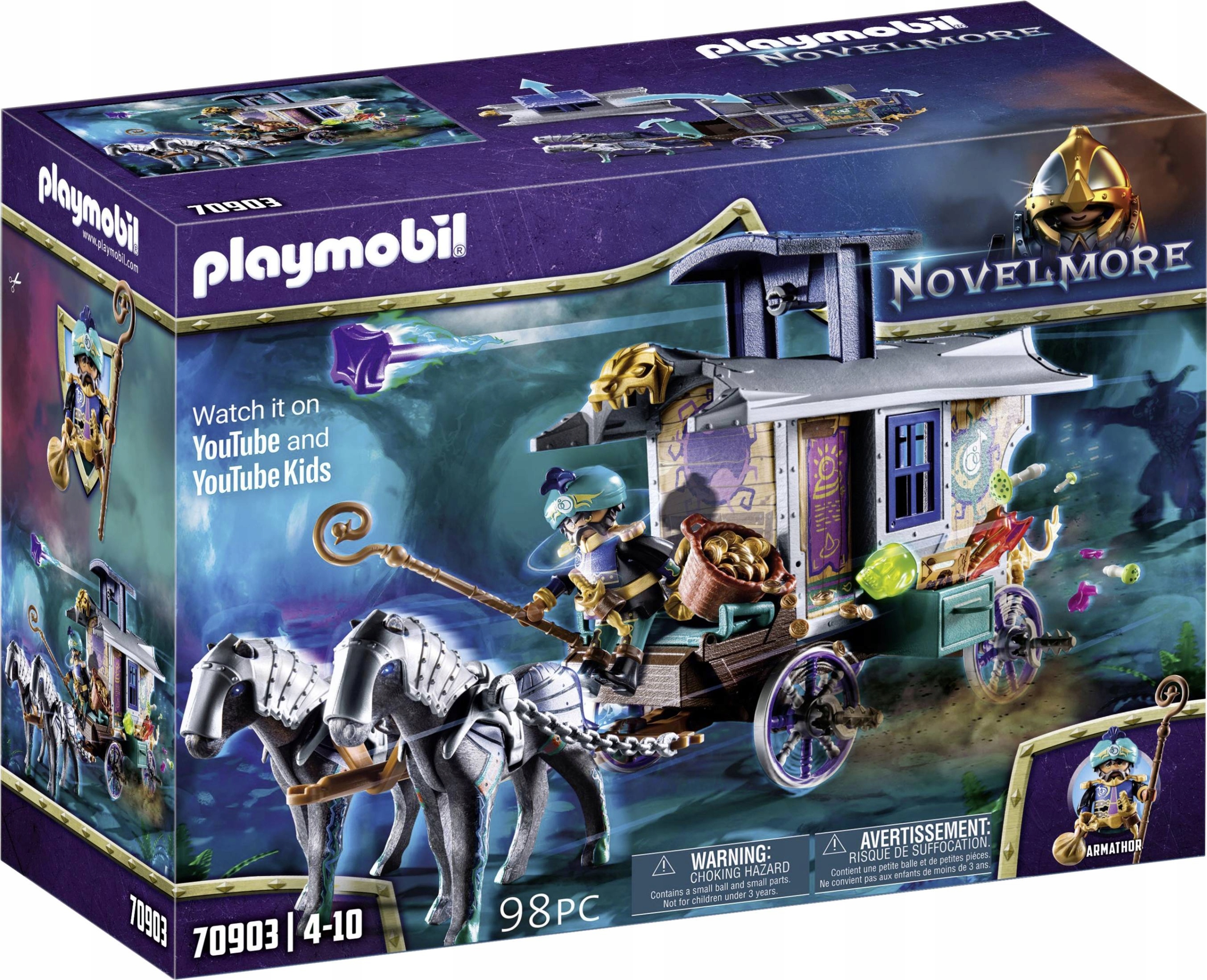 

Playmobil 70903 Wóz kupiecki Novelmore 4+