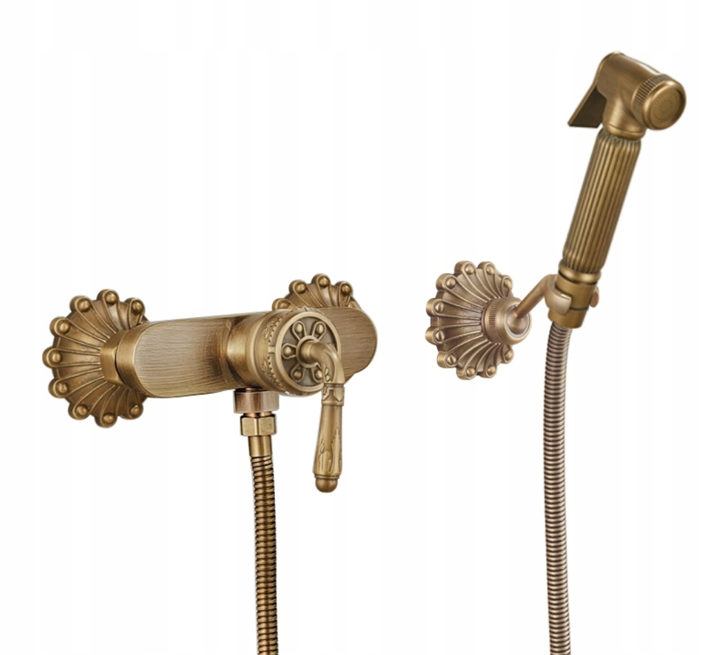 Batéria Bidet Bidetka Kranik Old Retro Mosadz Master