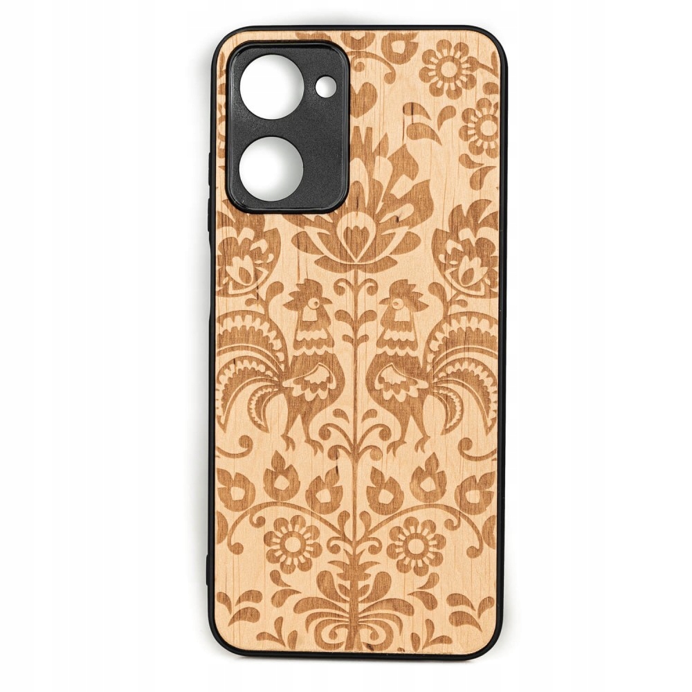 Drewniane Etui Bewood Realme 10 4G Polski Folk Aniegre