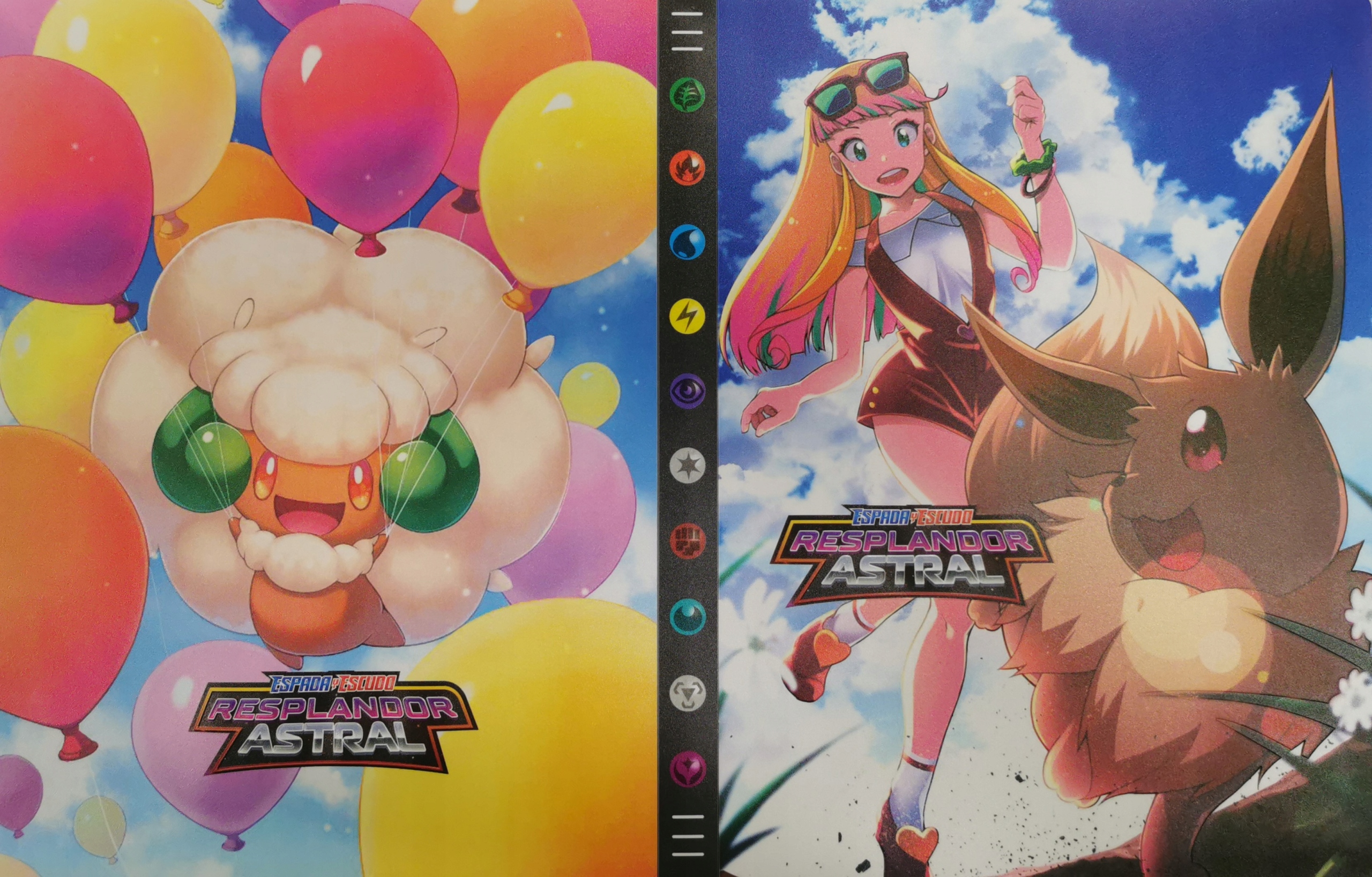 DUŻY ALBUM KARTY POKEMON KLASER NA 432 KART+5 ORYGINALNYCH KART +5 ENERGII Producent inny