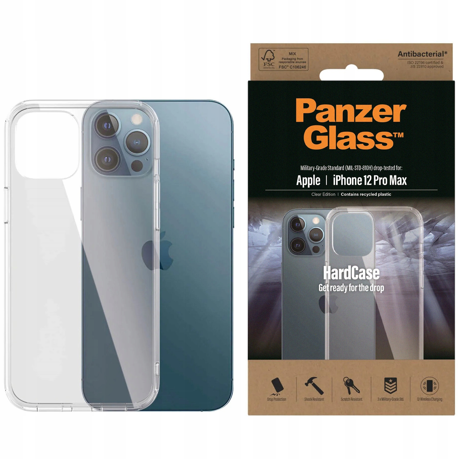 

Etui do iPhone 12 Pro Max, PanzerGlass, obudowa