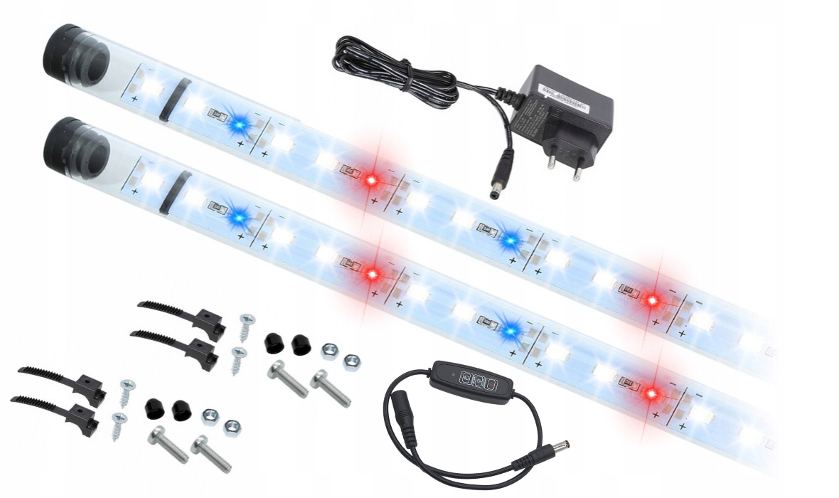 Levně Led zářivka Full Spectrum 2x90cm akvárium Grow
