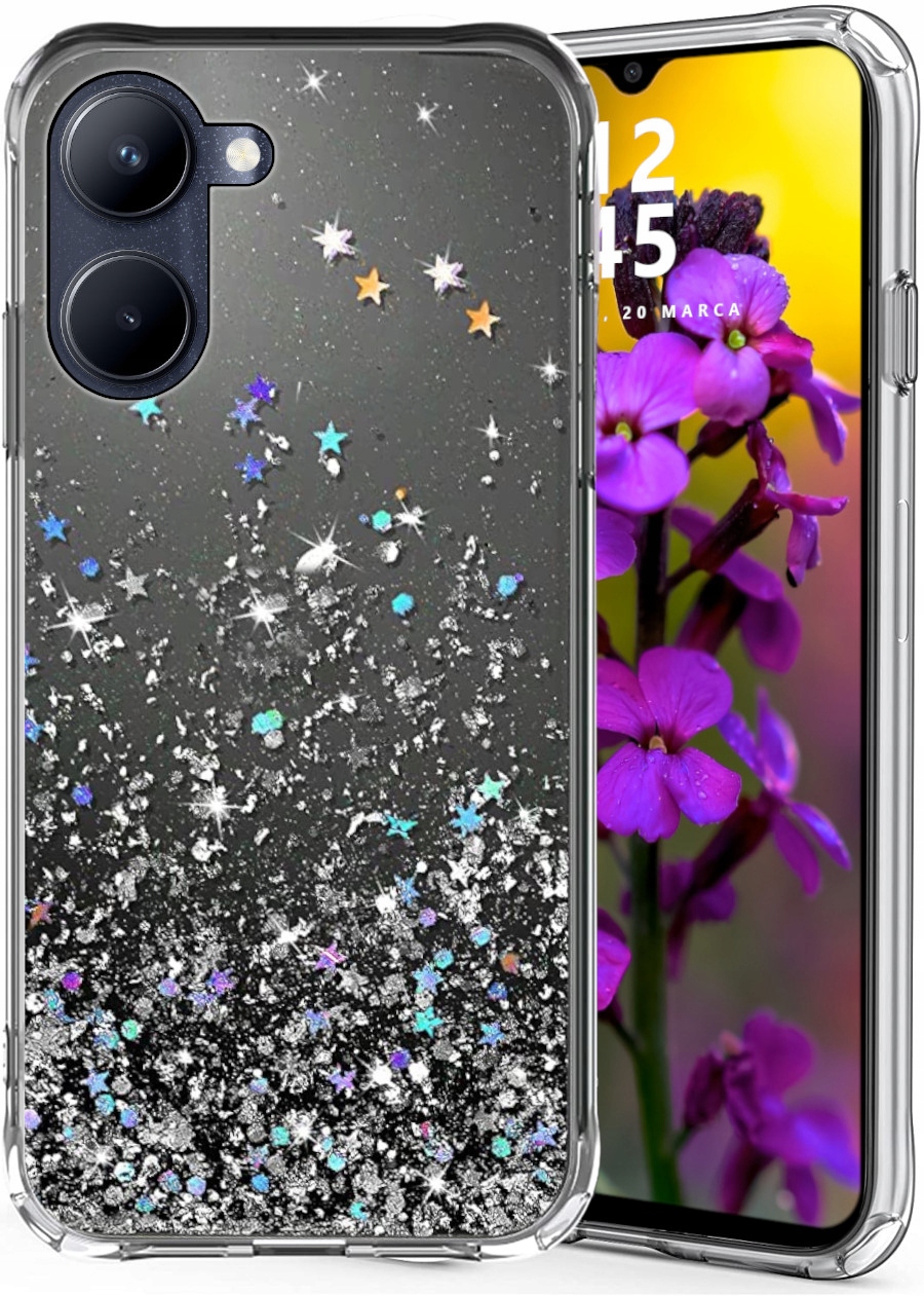 

Etui do Realme C33 Glitter Case Kolorowy Brokat
