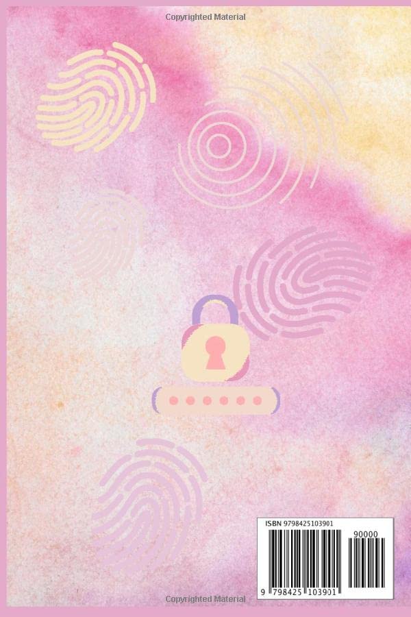 Diann, Rain Password Notebook: Small and Discreet Book for all your Login D Język publikacji angielski