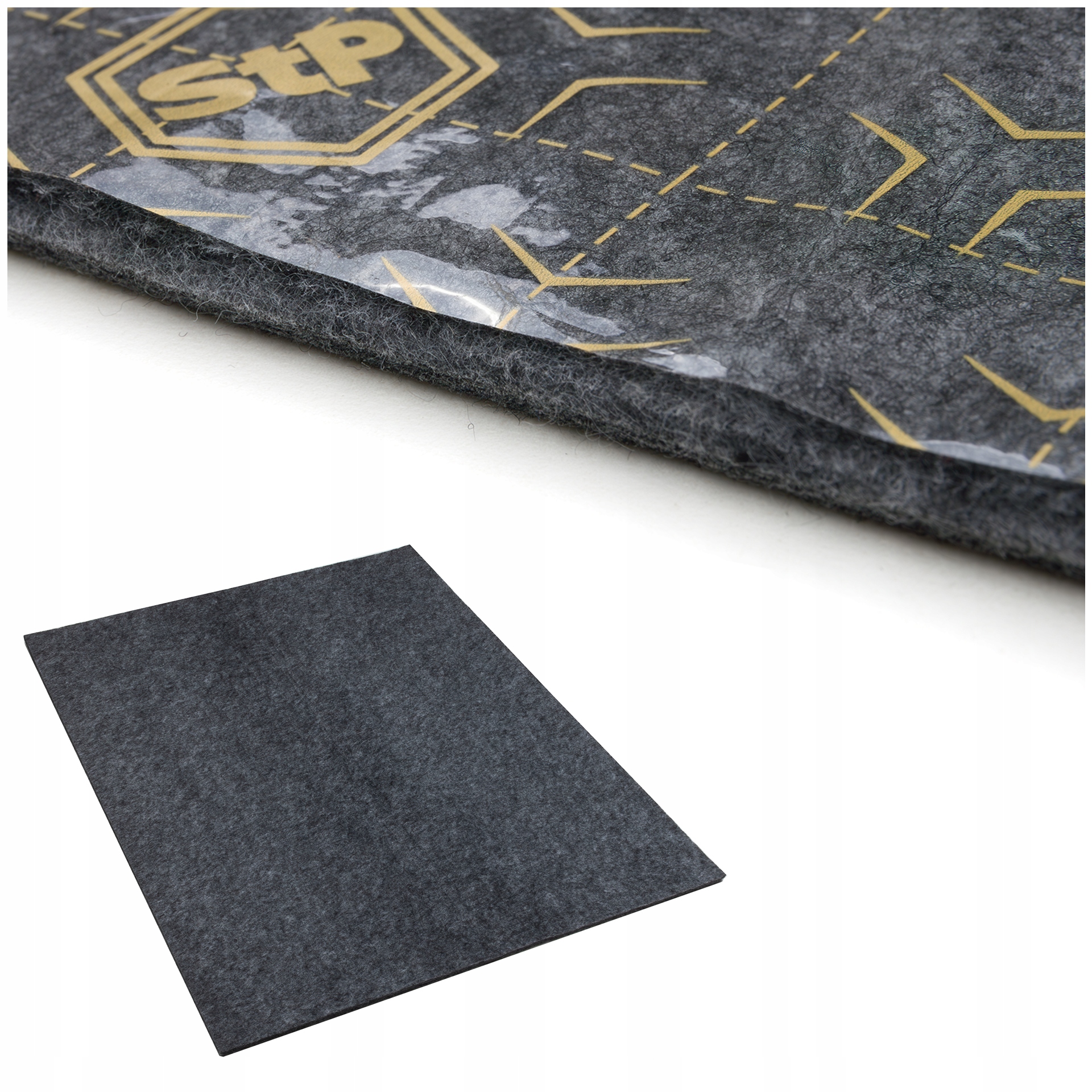 Mata wygłuszająca skrzypienie plastików StP Acoustic Felt samoprzylepna 1cm