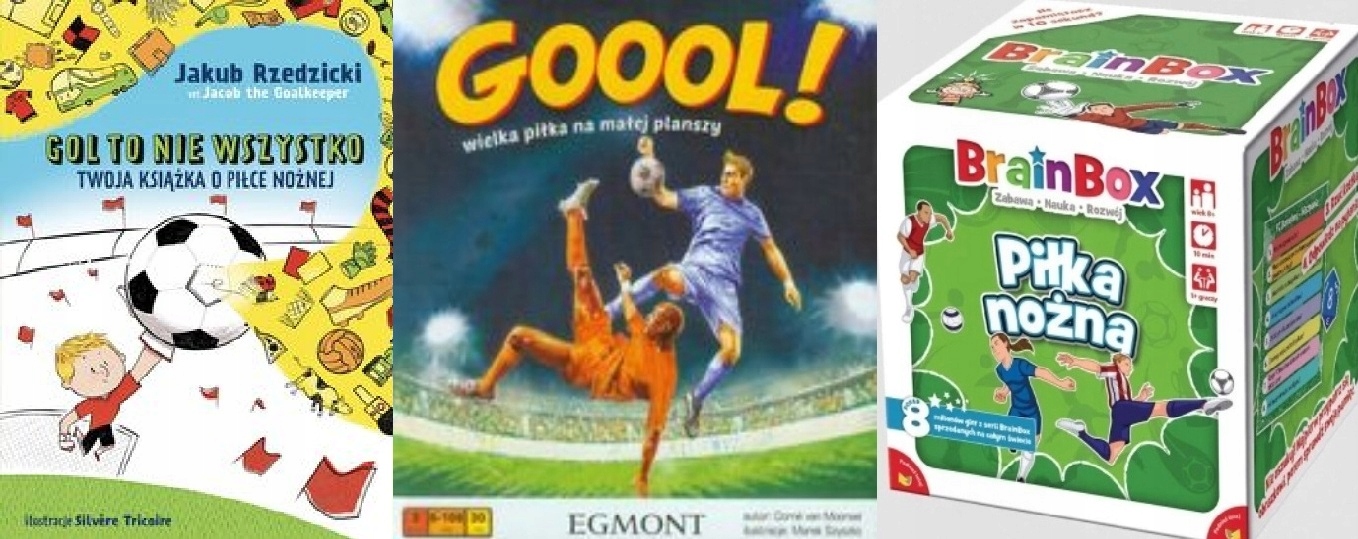 Goool! Gra BrainBox Piłka nożna Gol to nie wszystko