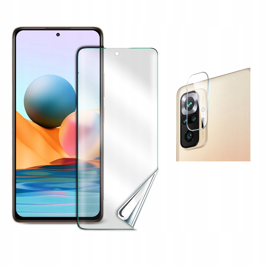 

Folia Hybryda Szkło Na Aparat Do Redmi Note 10 Pro