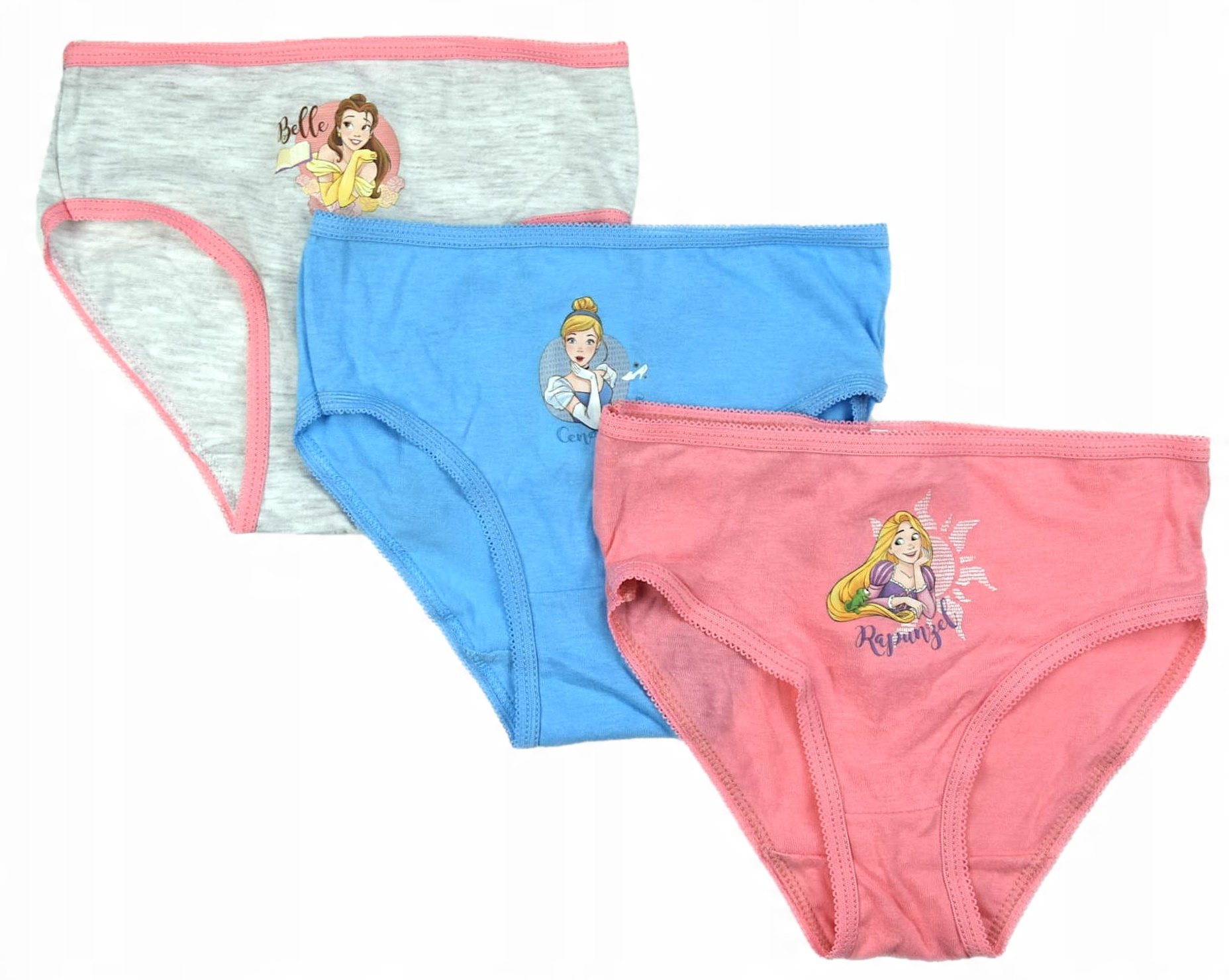 

Majtki Figi Dziewczynka Księżniczki 3-PACK 128/134