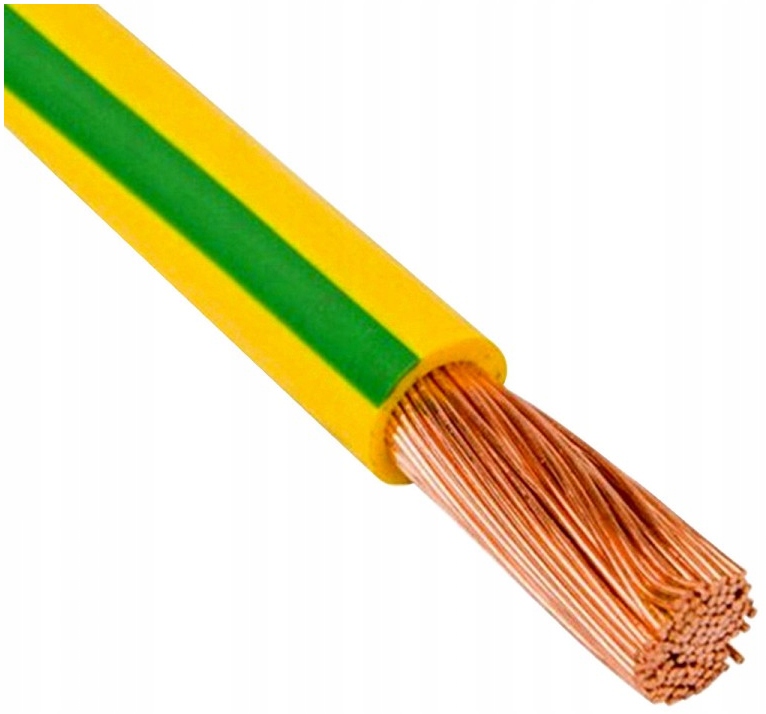 Bemærk bundt luge Przewód kabel linka LGY H07V-K 10mm2 żółto-zielony (07.0107) • Cena, Opinie  5163953471 • Allegro.pl