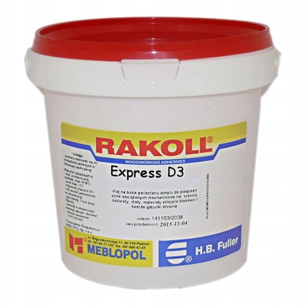 Klej do drewna Rakoll Express D3 5 Kg