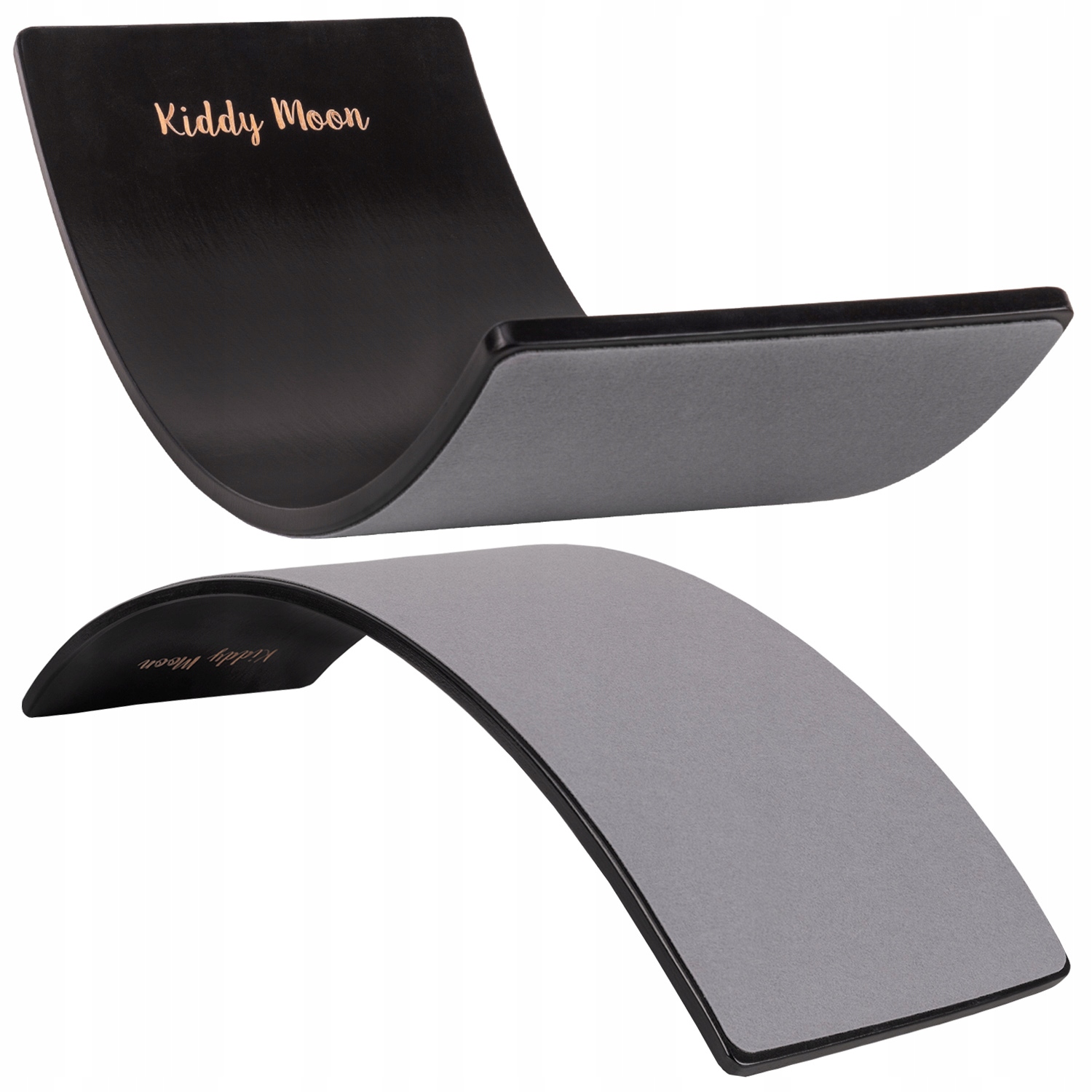 Balanční deska Balance Board s plstí Yoga černá BB-002