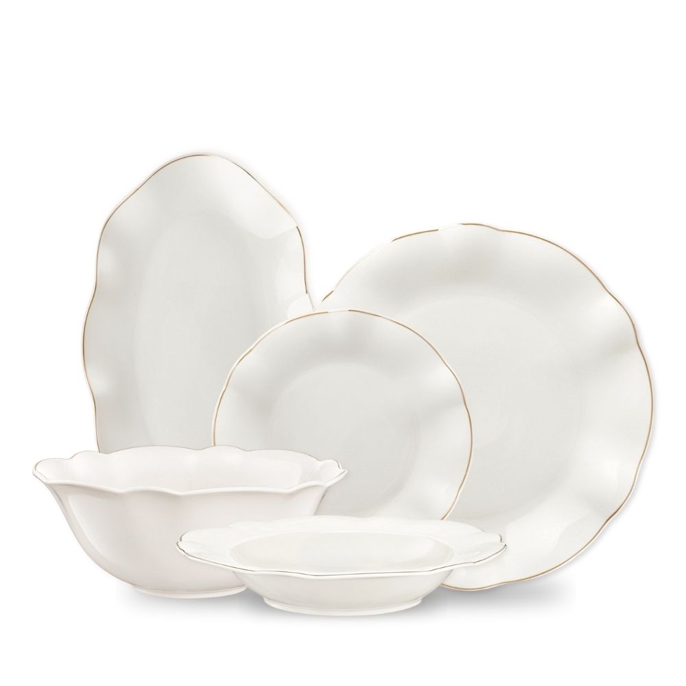 Villa Italia Jídelní servis porcelánový pro 6 osob Sandrine
