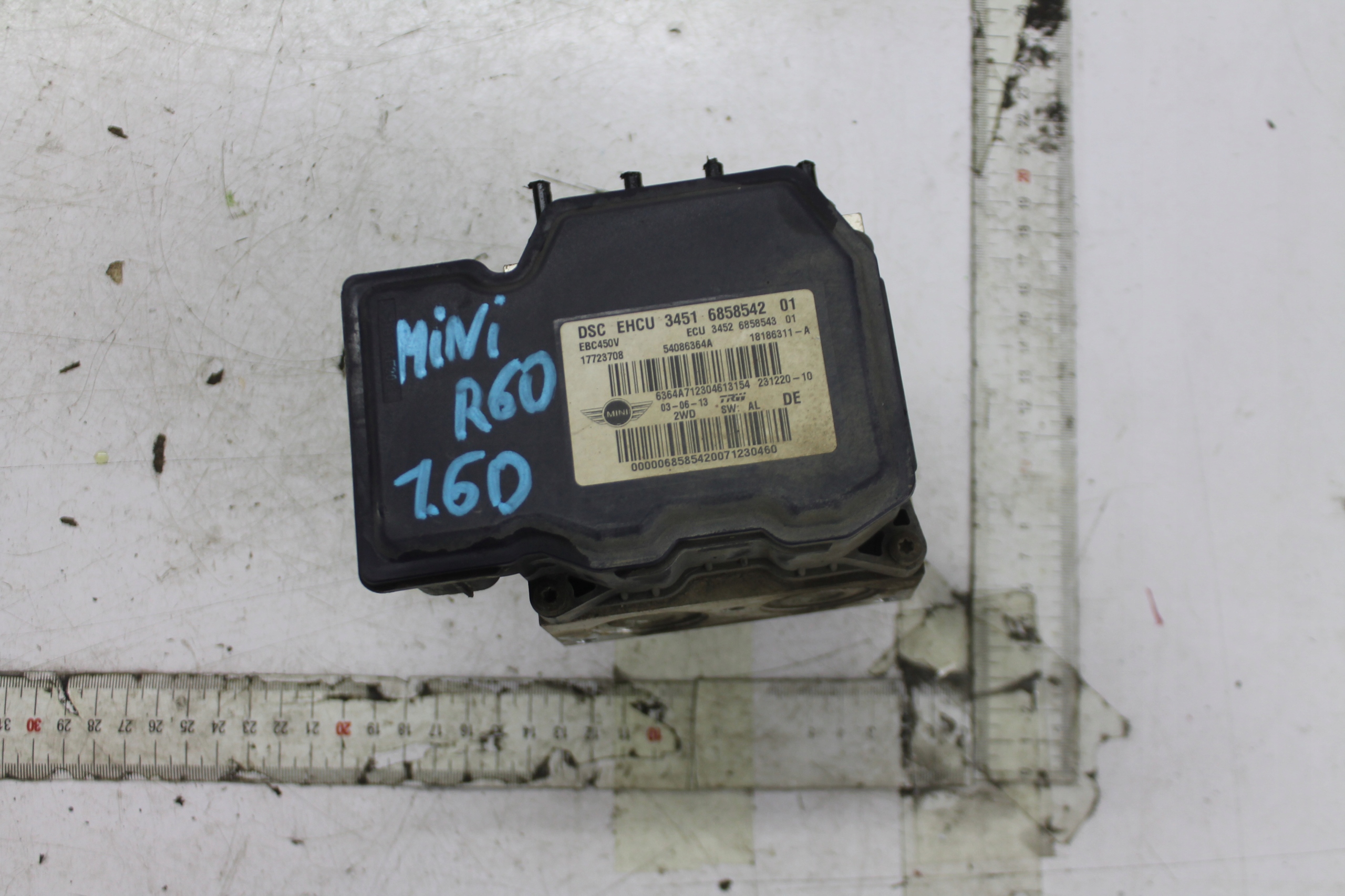 SERVOFRENO ABS 6858542 MINI R60 1.6D 10