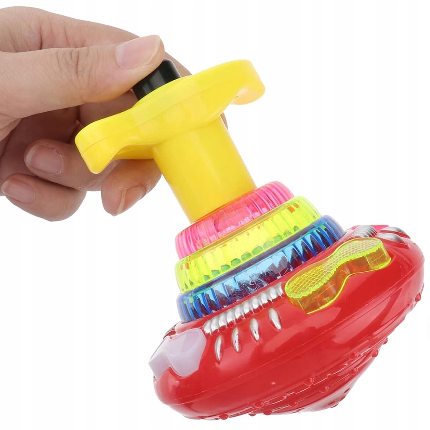 BĄCZEK GRAJĄCY ŚWIECĄCY W CIEMNOŚCI GRA I ŚWIECI ZABAWKA DLA DZIECI