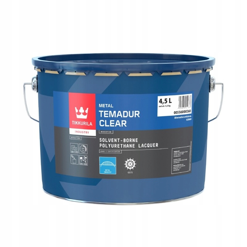 Tikkurila Temadur Clear 6 l