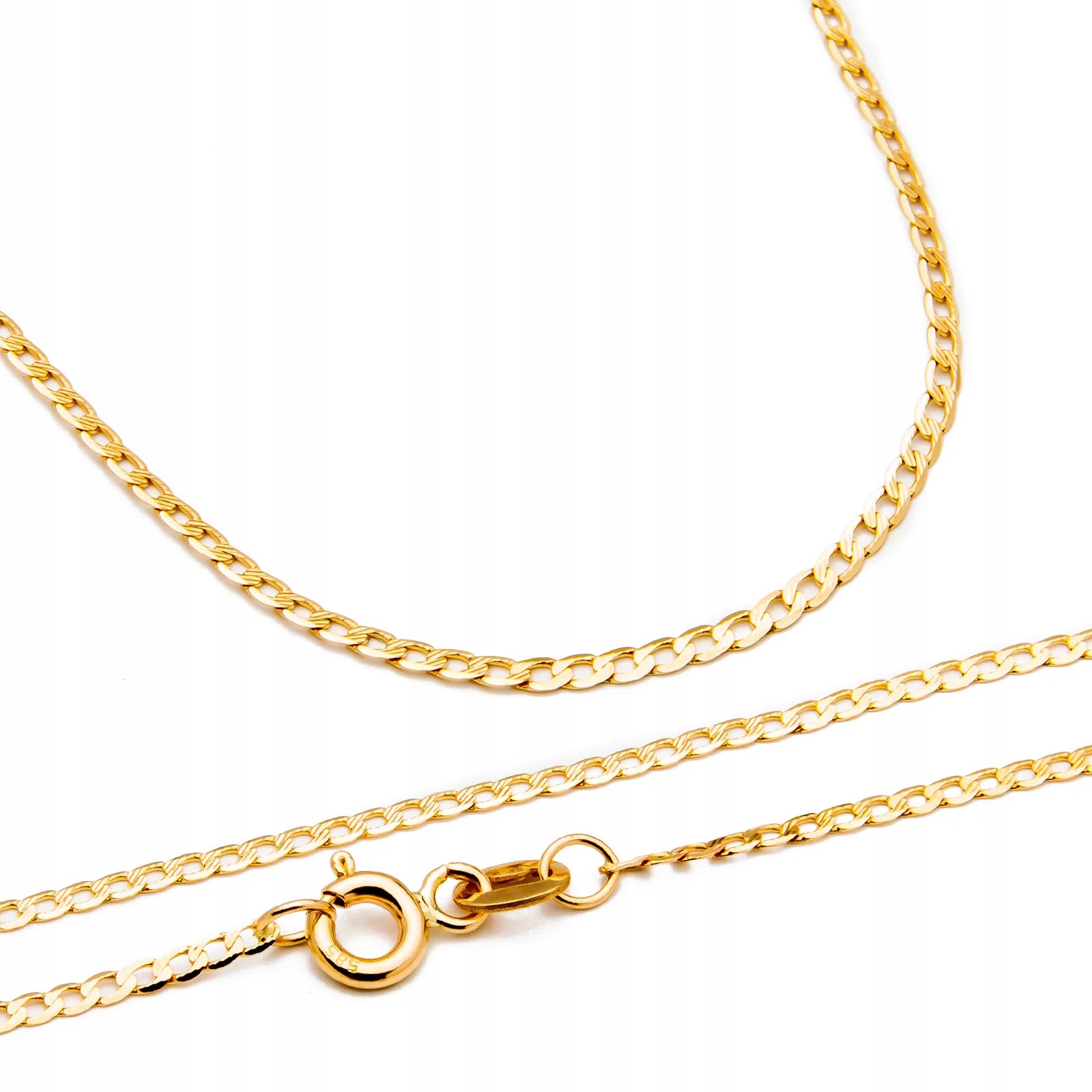 Zlatý řetízek 585 pancíř 45 cm