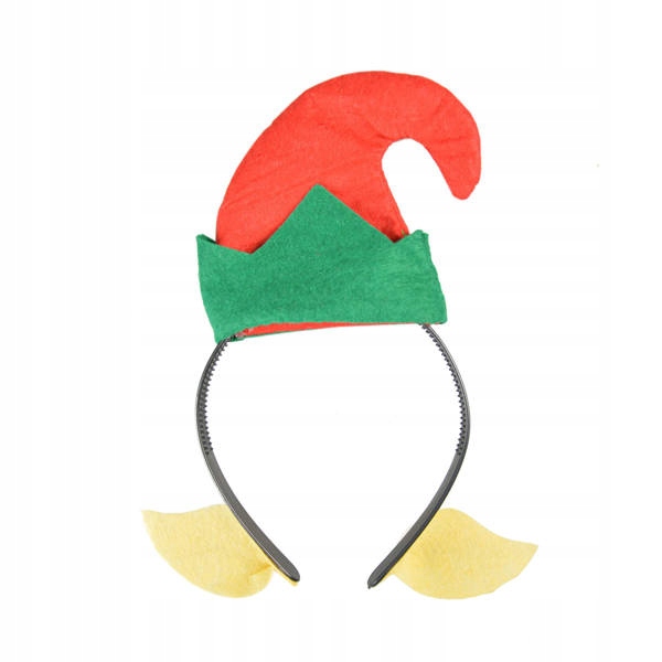 

Opaska Świąteczna Elf Uszy Elfa Mikołajki Święta