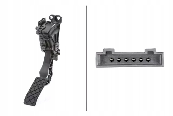 6PV 008 - ПЕДАЛЬ АКСЕЛЕРАТОРА VW TRANSPORTER 2.0 TDI 09-HELLA