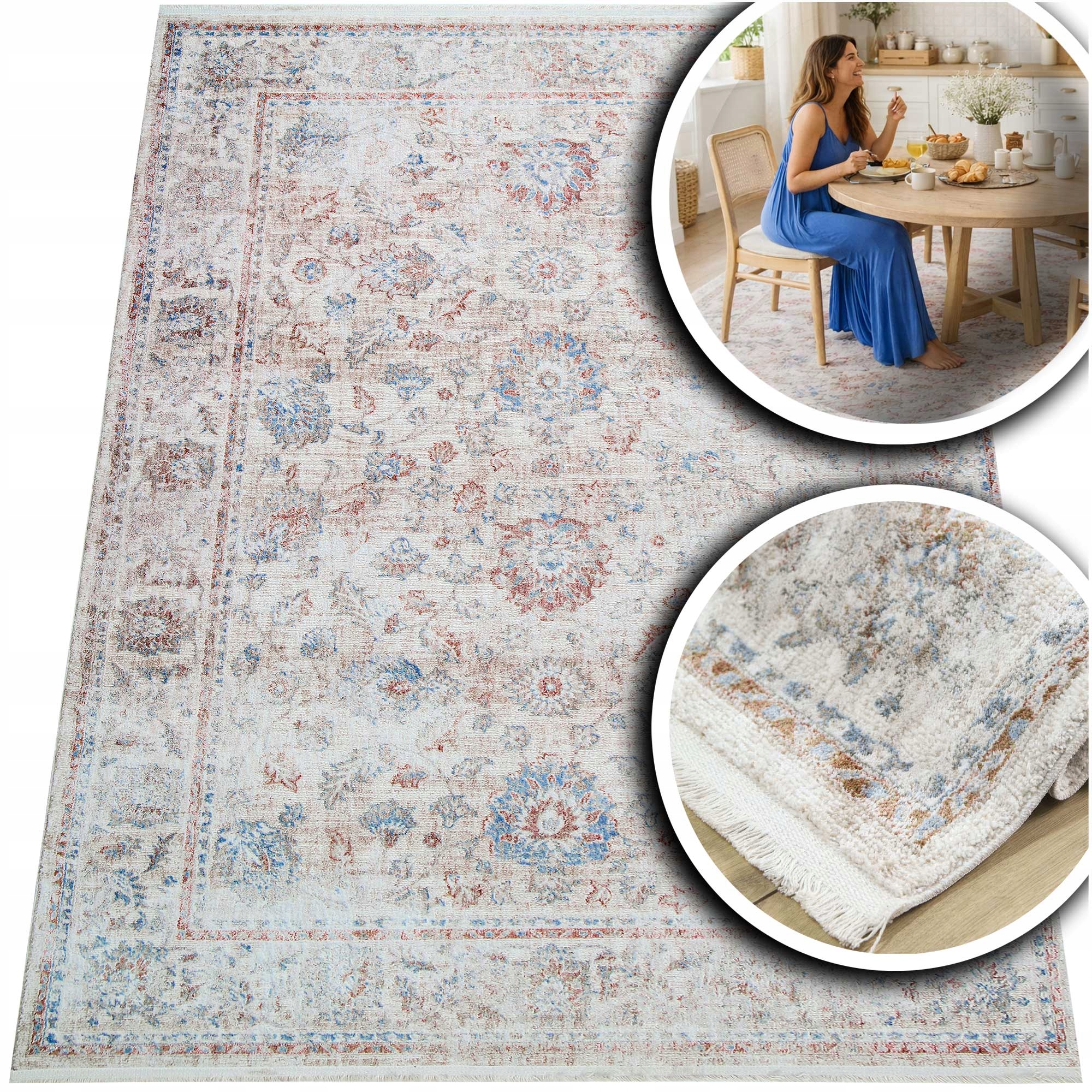 Barevný Koberec S Fredzly Galba Orientální Koberec Do Obývacího Pokoje 120x170