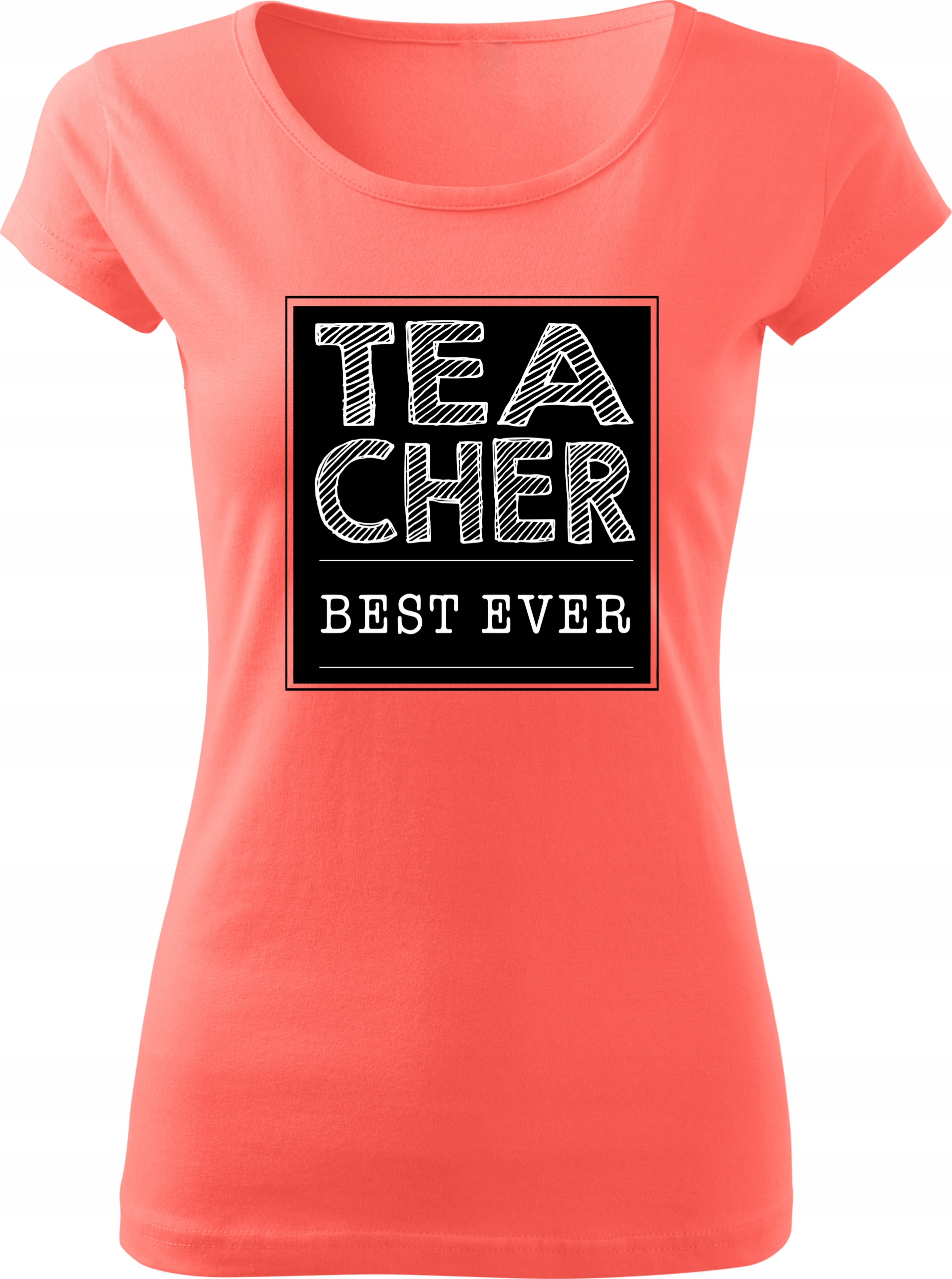 

Koszulka Best Teacher Ever dla nauczyciela S v4